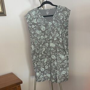 J. Jill Gray Floral Dress